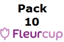 Fleurcup - coupelle menstruelle ou coupe menstruelle - 10 Petite Fleurcup - coupelle menstruelle ou coupe menstruelle - 10 Petite